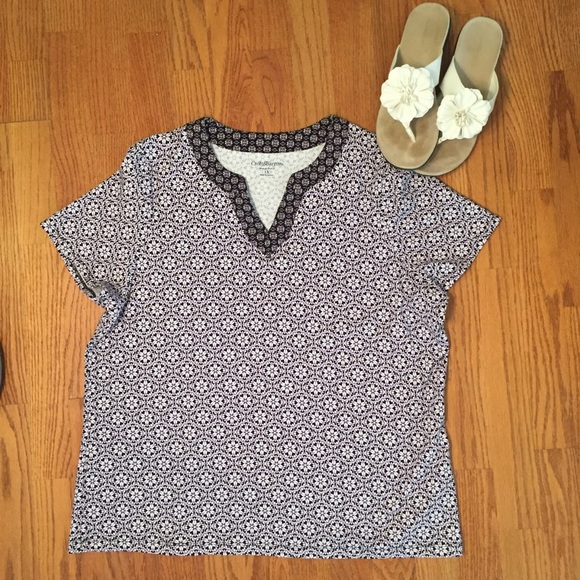 croft & barrow Tops - Croft & Barrow Size 1X Short Sleeve